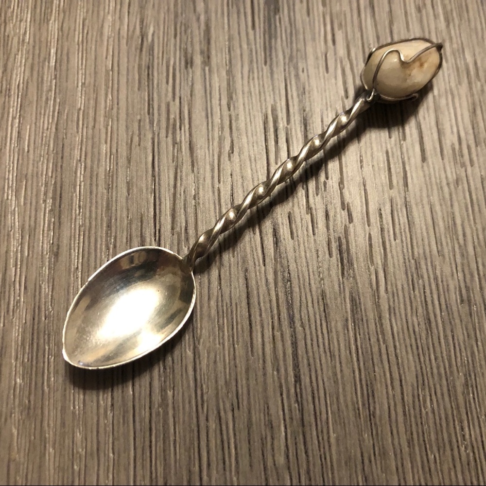 Vintage Collectable Spoon with Stone